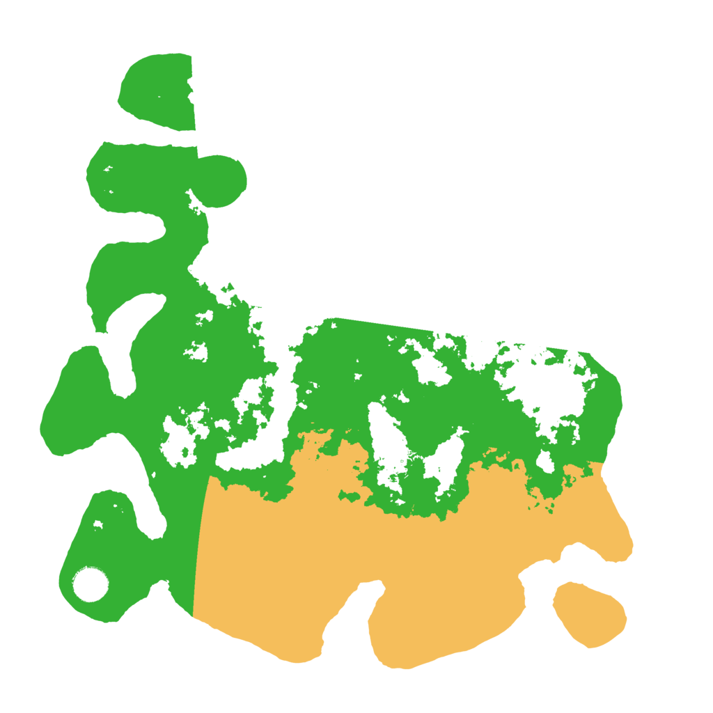 Biome Rust Map: Barren, Size: 3600, Seed: 29918420