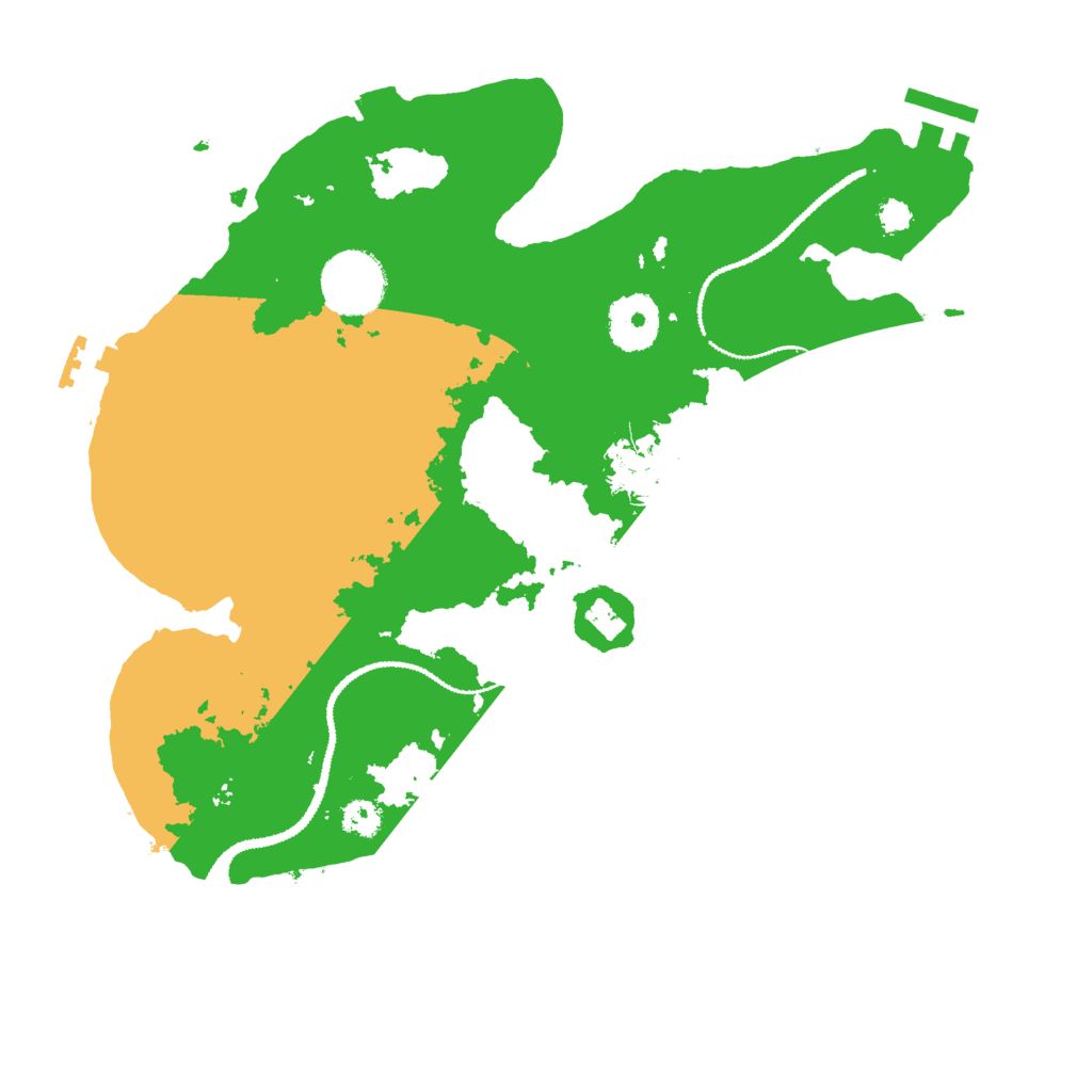 Biome Rust Map: Procedural Map, Size: 3000, Seed: 2012004812