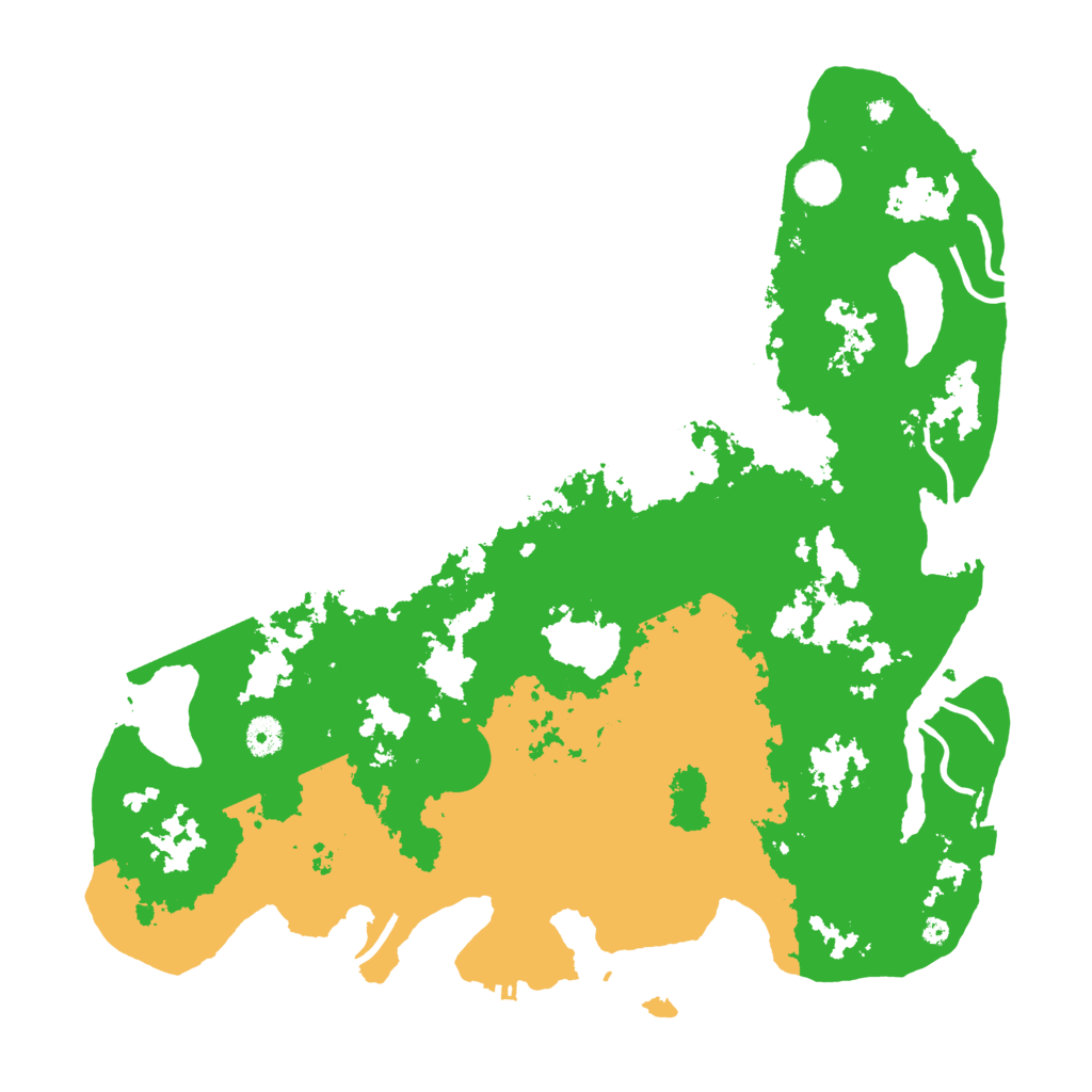 Biome Rust Map: Procedural Map, Size: 4250, Seed: 36788856