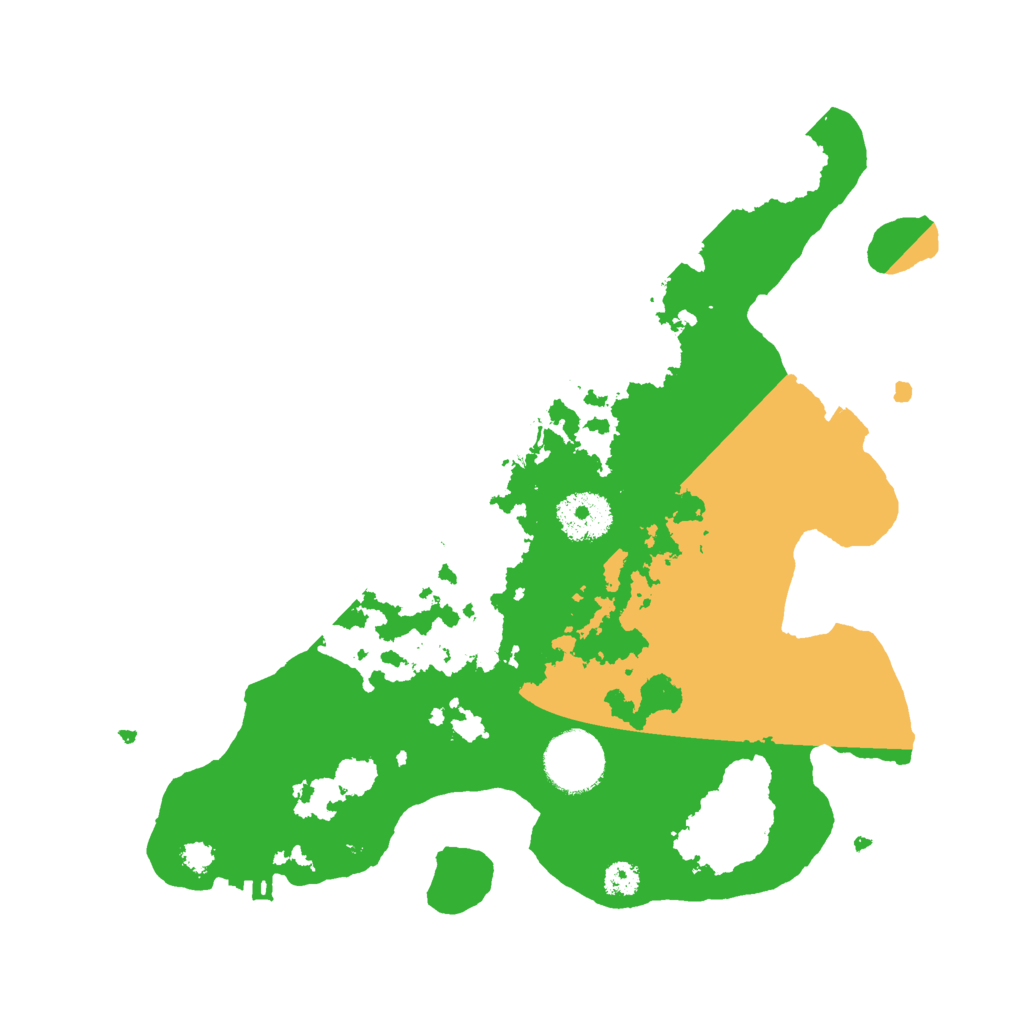 Biome Rust Map: Procedural Map, Size: 3000, Seed: 1499954627