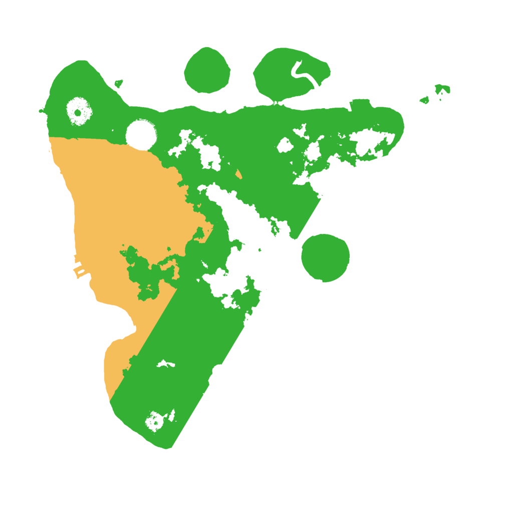 Biome Rust Map: Procedural Map, Size: 3000, Seed: 30141