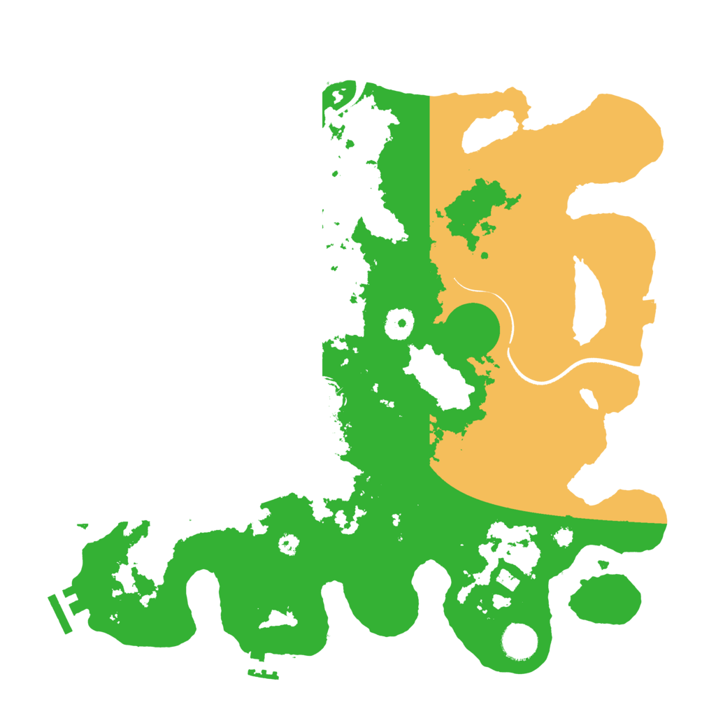 Biome Rust Map: Procedural Map, Size: 3500, Seed: 22092023