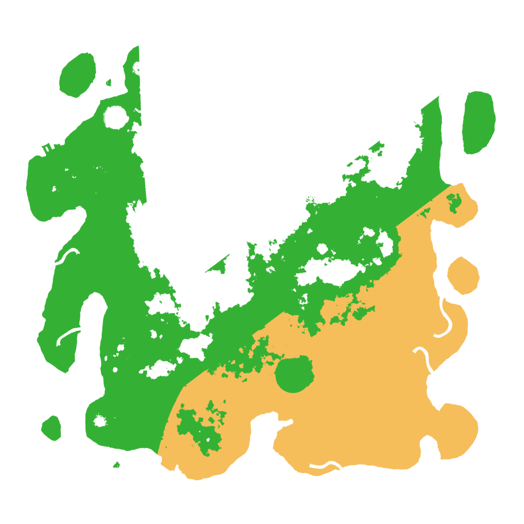 Biome Rust Map: Procedural Map, Size: 4000, Seed: 2392