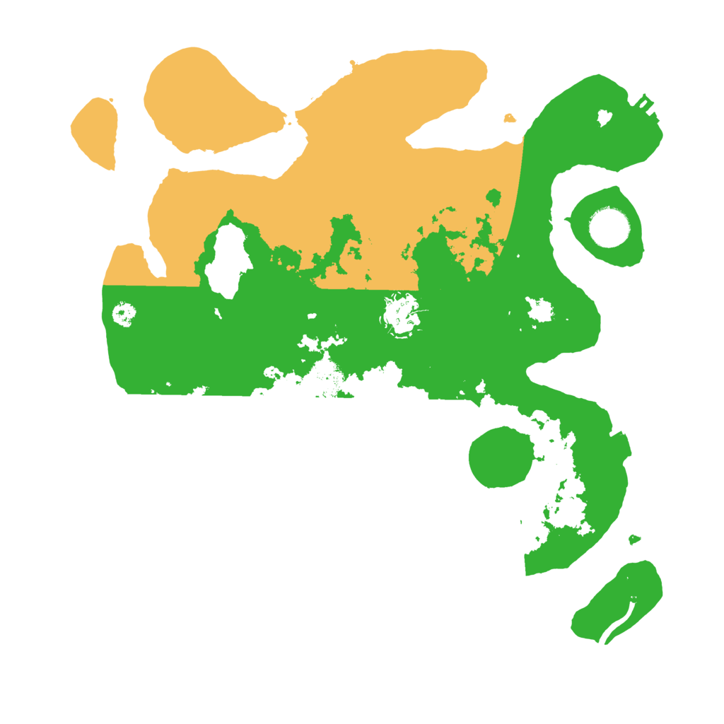 Biome Rust Map: Procedural Map, Size: 3200, Seed: 1904913934