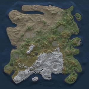 Thumbnail Rust Map: Procedural Map, Size: 4250, Seed: 69528314, 19 Monuments