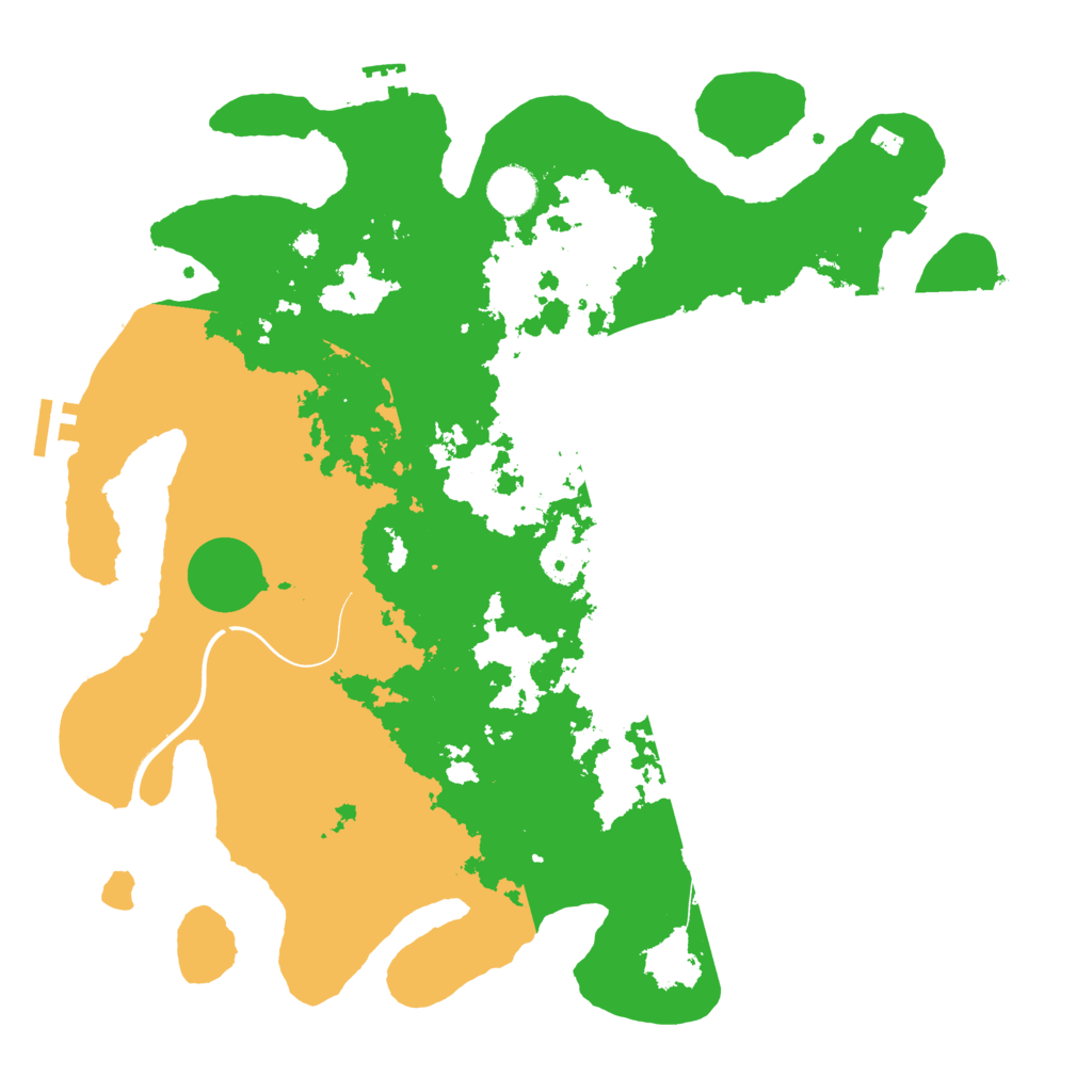Biome Rust Map: Procedural Map, Size: 3850, Seed: 1006741723