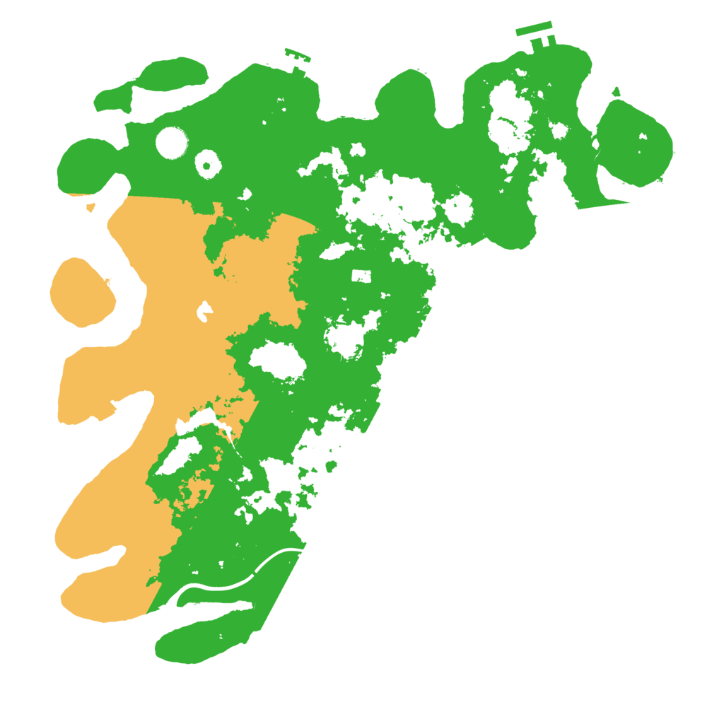 Biome Rust Map: Procedural Map, Size: 4000, Seed: 123857832