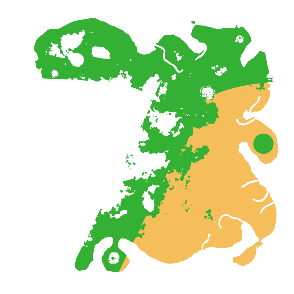 Biome Rust Map: Procedural Map, Size: 3850, Seed: 936