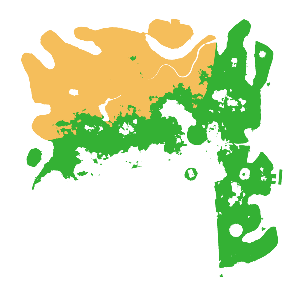 Biome Rust Map: Procedural Map, Size: 4000, Seed: 1332