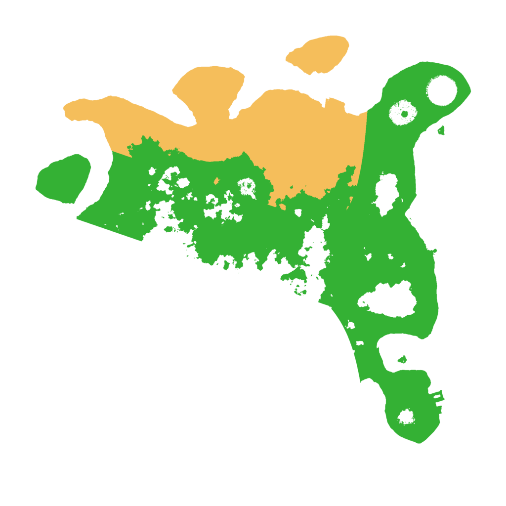 Biome Rust Map: Procedural Map, Size: 3000, Seed: 1705112478