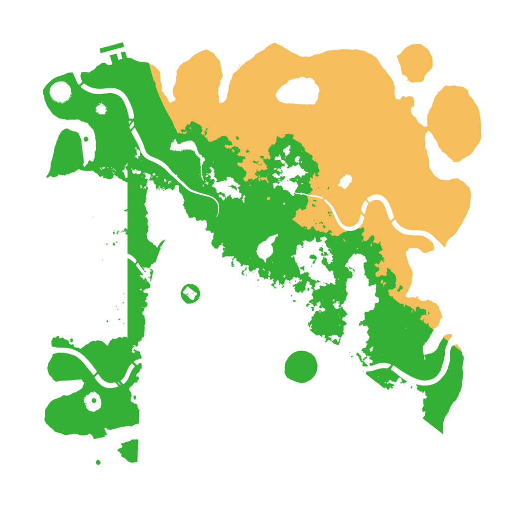 Biome Rust Map: Procedural Map, Size: 4250, Seed: 756200388
