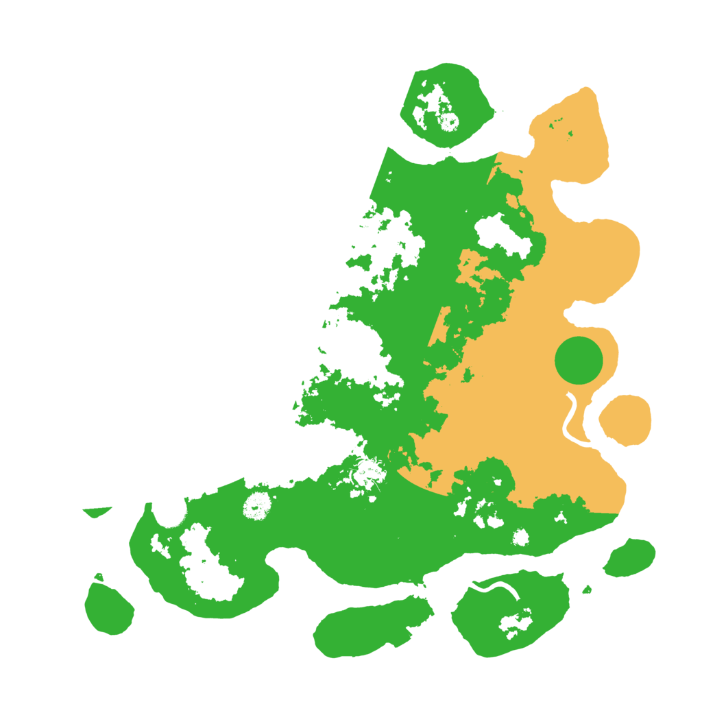 Biome Rust Map: Procedural Map, Size: 3850, Seed: 26890204