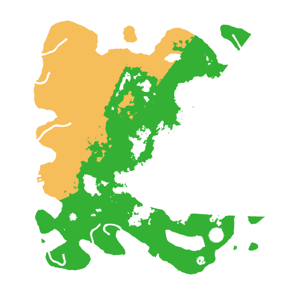 Biome Rust Map: Procedural Map, Size: 3500, Seed: 809042500