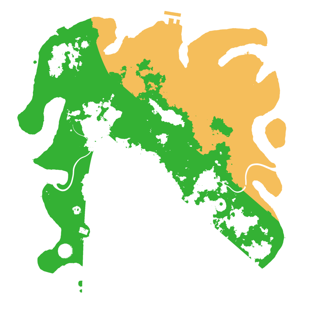 Biome Rust Map: Procedural Map, Size: 3750, Seed: 202138736