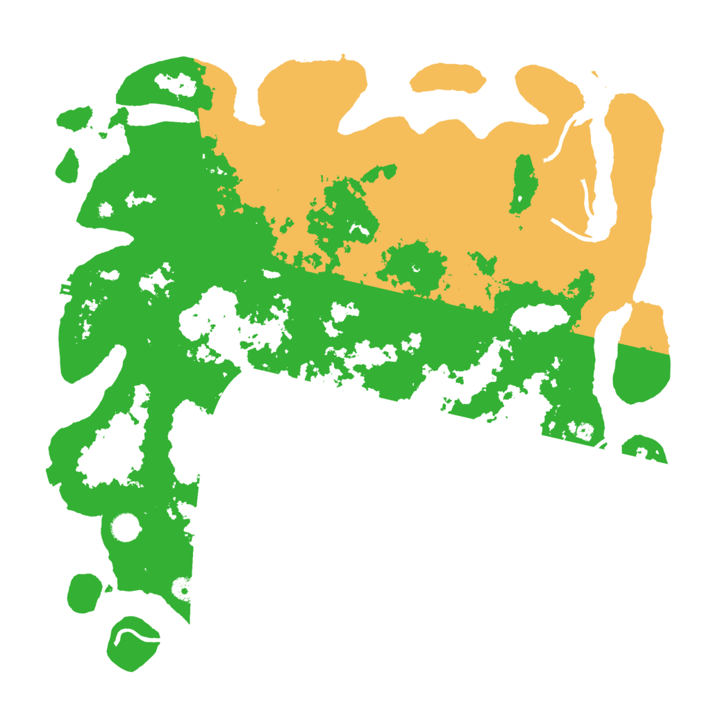 Biome Rust Map: Procedural Map, Size: 4400, Seed: 9443536