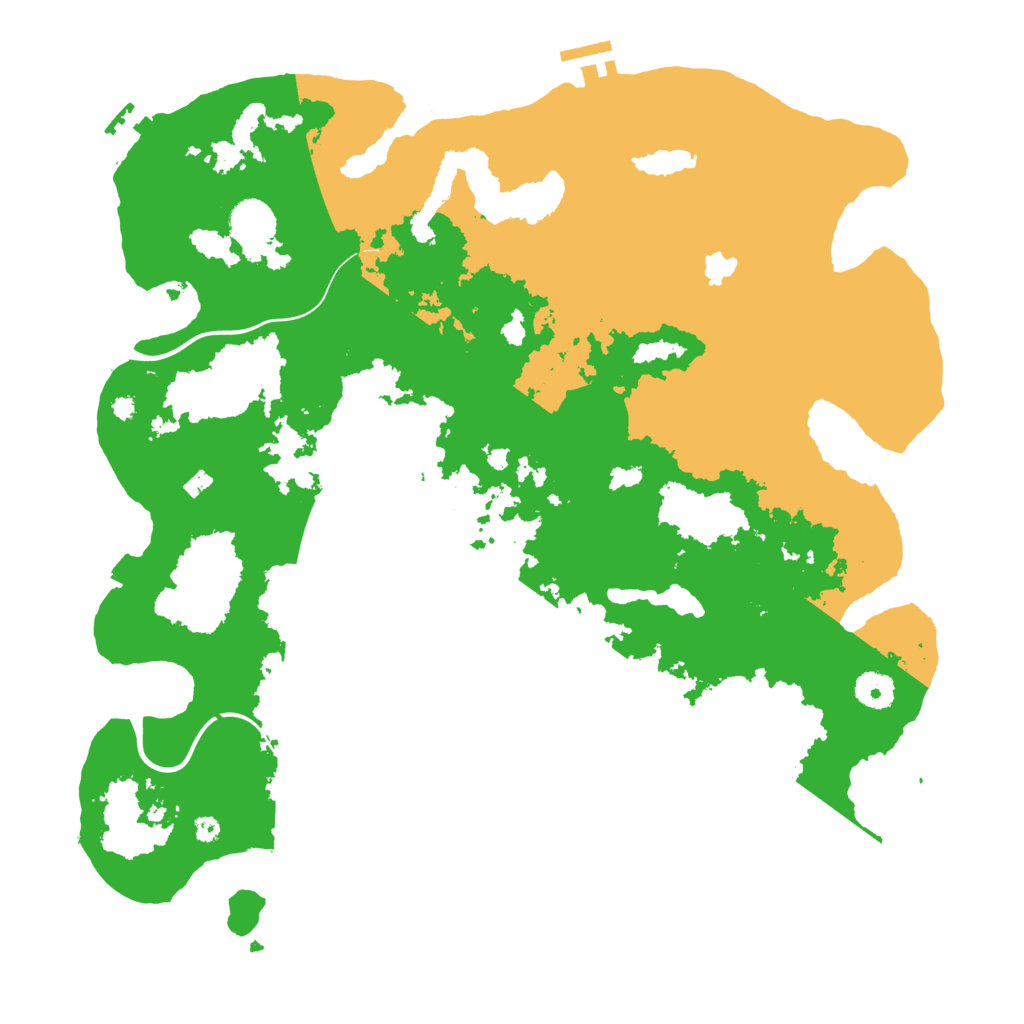 Biome Rust Map: Procedural Map, Size: 4000, Seed: 49617837