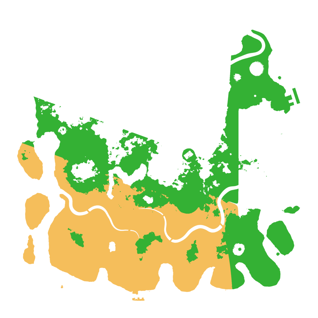 Biome Rust Map: Procedural Map, Size: 4000, Seed: 1167499157