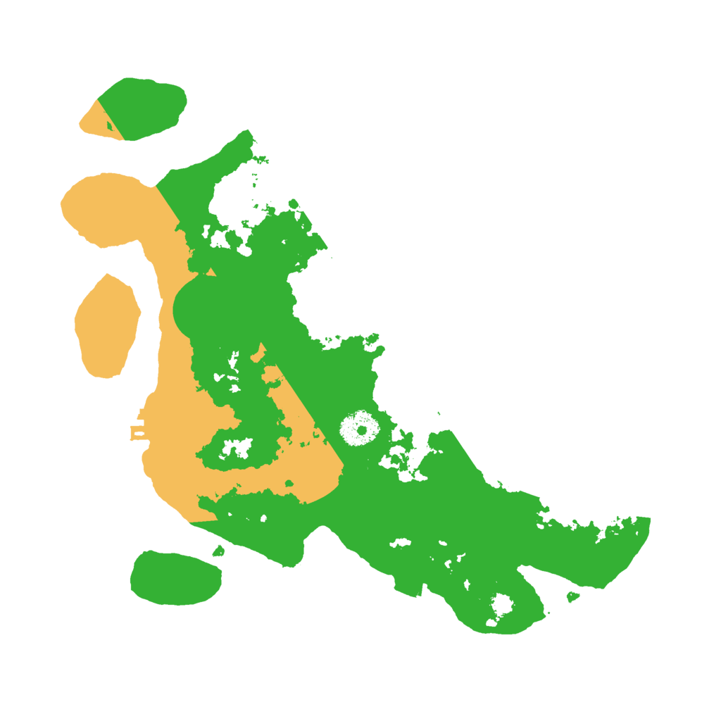 Biome Rust Map: Procedural Map, Size: 3000, Seed: 16315
