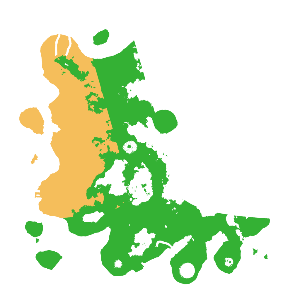 Biome Rust Map: Procedural Map, Size: 3450, Seed: 41404261