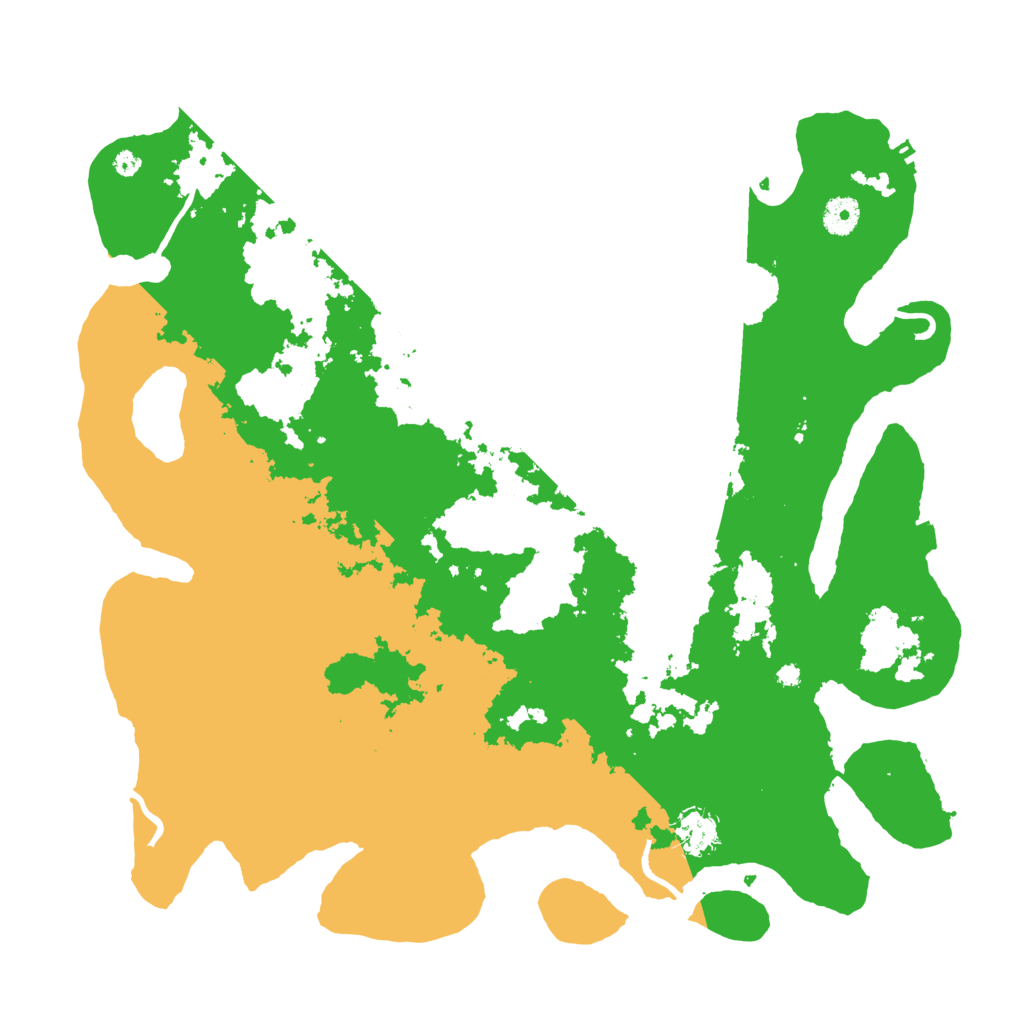 Biome Rust Map: Procedural Map, Size: 4100, Seed: 18402330