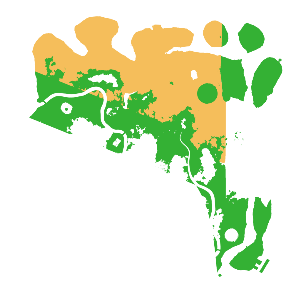 Biome Rust Map: Procedural Map, Size: 4000, Seed: 1138551358