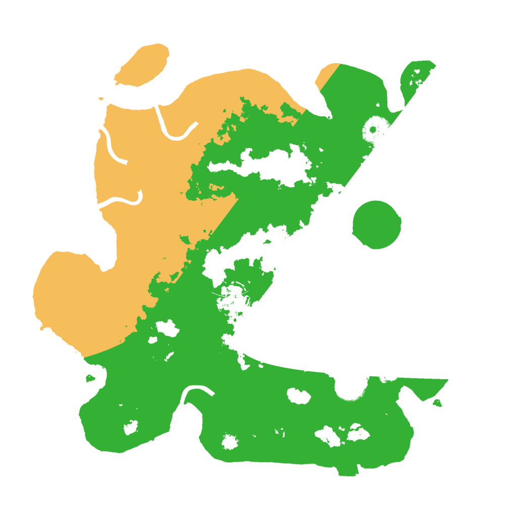 Biome Rust Map: Procedural Map, Size: 3000, Seed: 266227678
