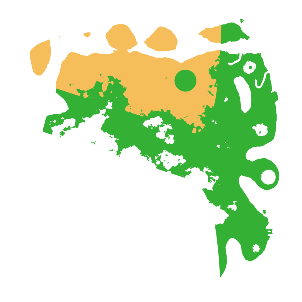 Biome Rust Map: Procedural Map, Size: 3650, Seed: 2117861