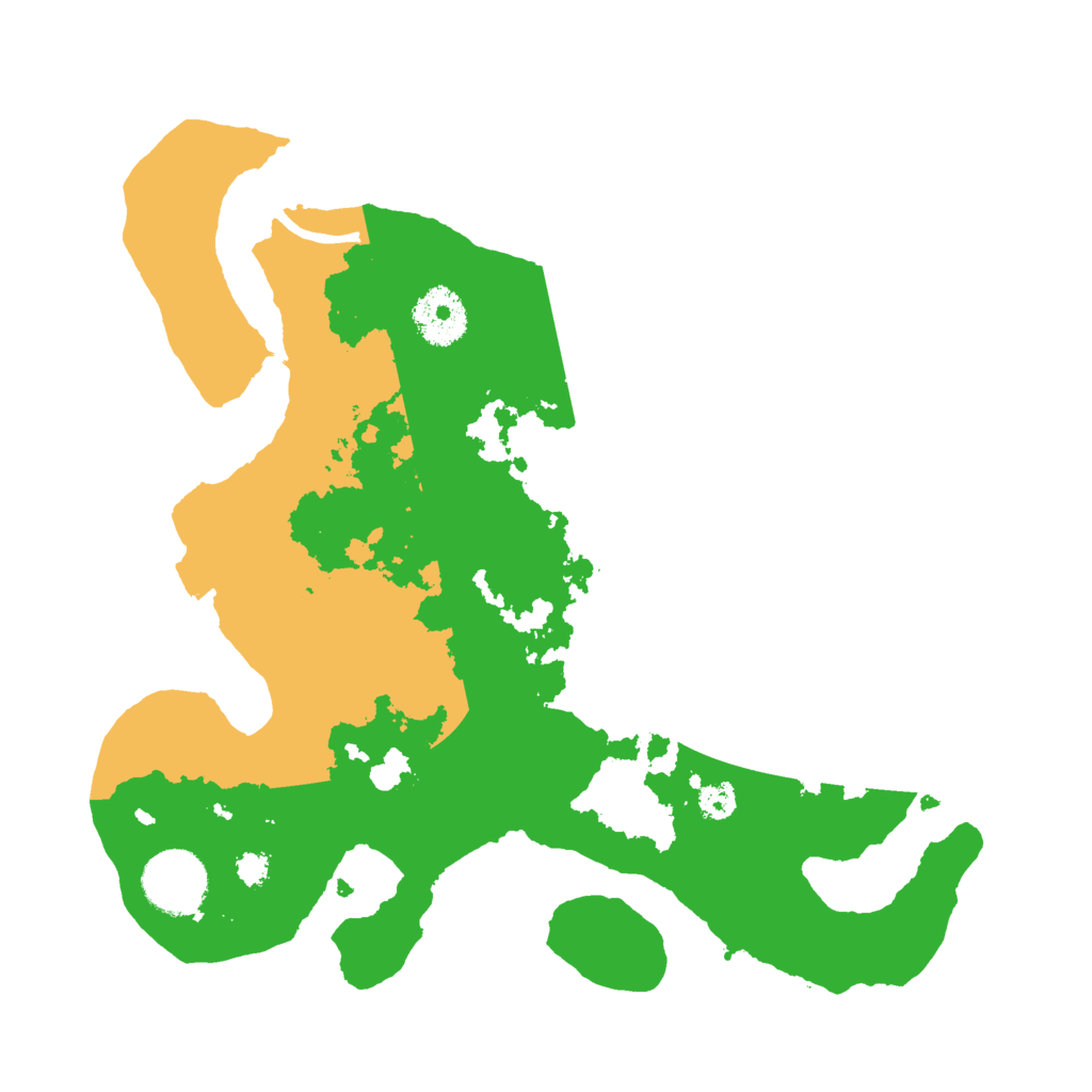 Biome Rust Map: Procedural Map, Size: 3000, Seed: 56465435