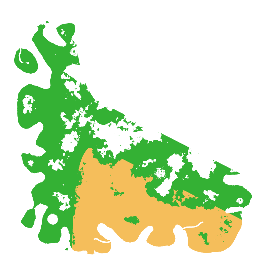 Biome Rust Map: Procedural Map, Size: 4500, Seed: 601631559