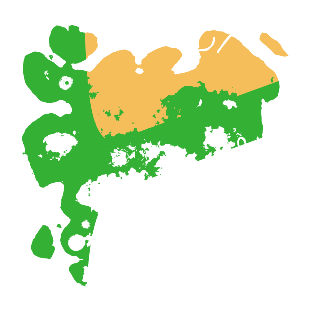 Biome Rust Map: Procedural Map, Size: 3500, Seed: 820653