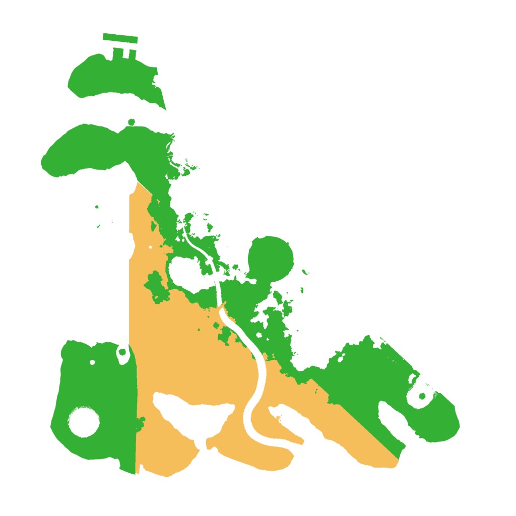 Biome Rust Map: Procedural Map, Size: 3000, Seed: 1822760199