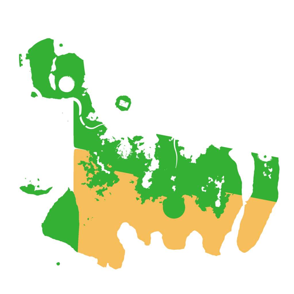 Biome Rust Map: Procedural Map, Size: 3500, Seed: 1787659271