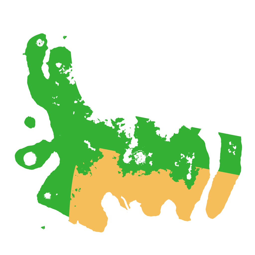 Biome Rust Map: Procedural Map, Size: 3500, Seed: 1787659271