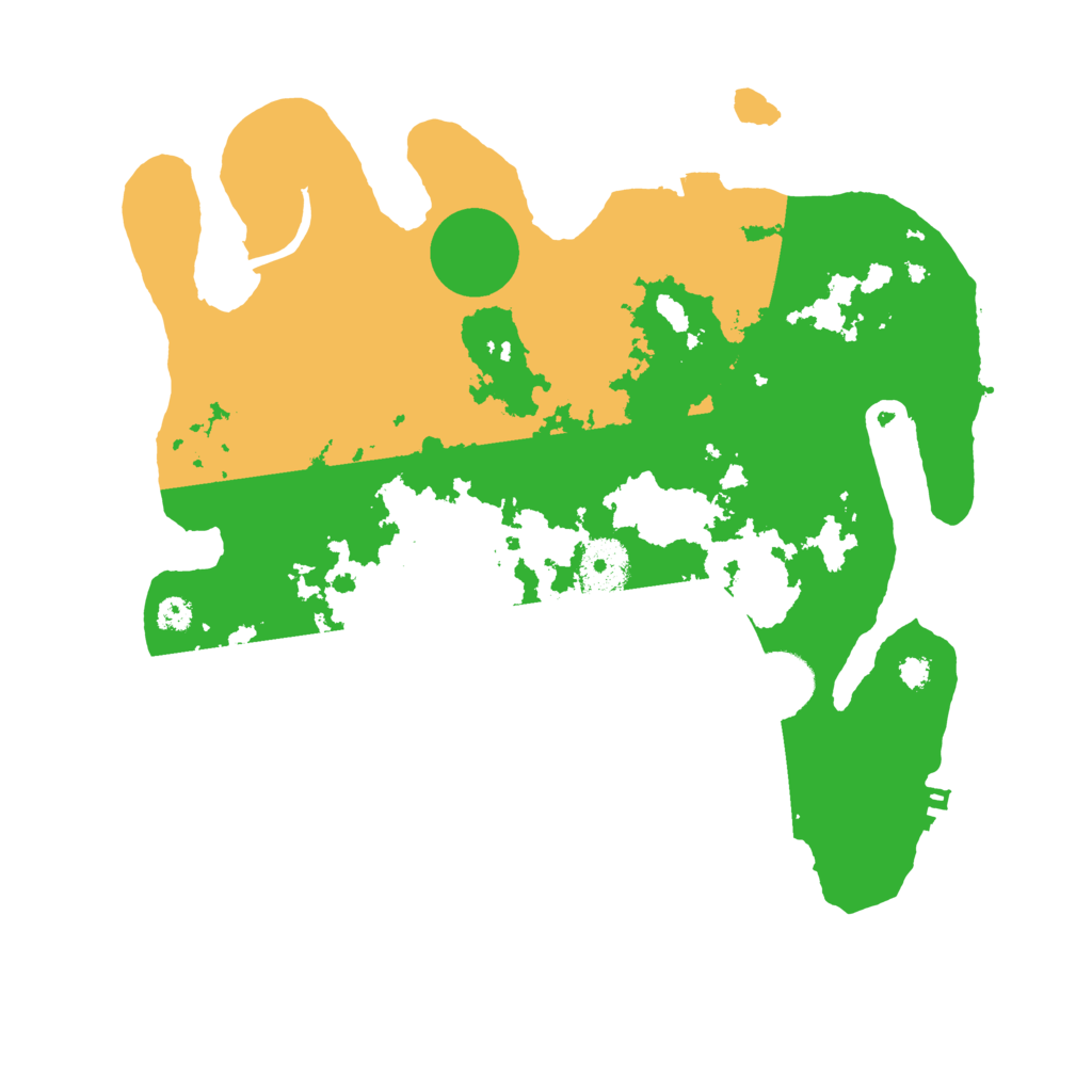 Biome Rust Map: Procedural Map, Size: 3250, Seed: 1791891758