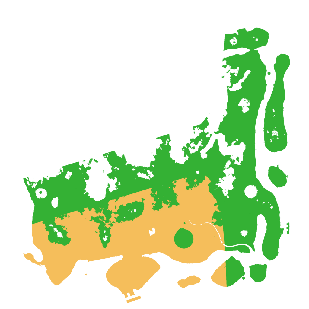 Biome Rust Map: Procedural Map, Size: 4250, Seed: 2144869481