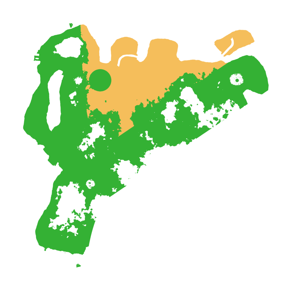 Biome Rust Map: Procedural Map, Size: 3600, Seed: 35375061