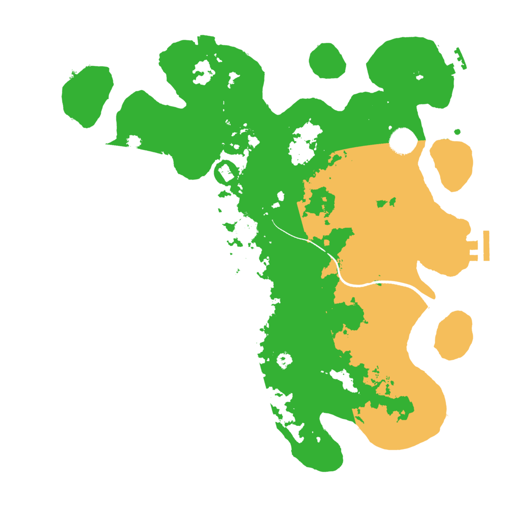Biome Rust Map: Procedural Map, Size: 3450, Seed: 37596936