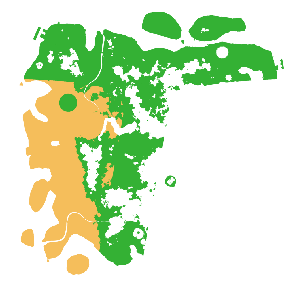 Biome Rust Map: Procedural Map, Size: 4300, Seed: 5234008