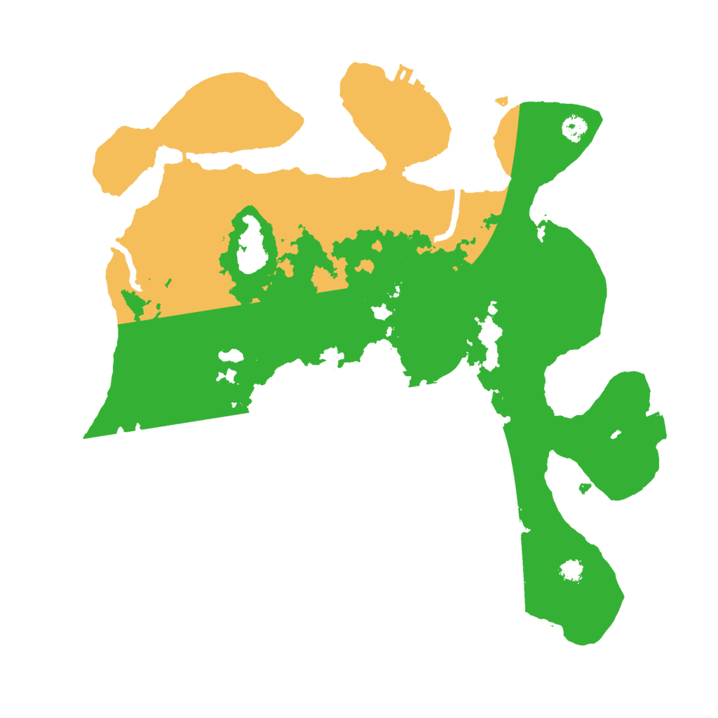 Biome Rust Map: Procedural Map, Size: 3000, Seed: 2129921135