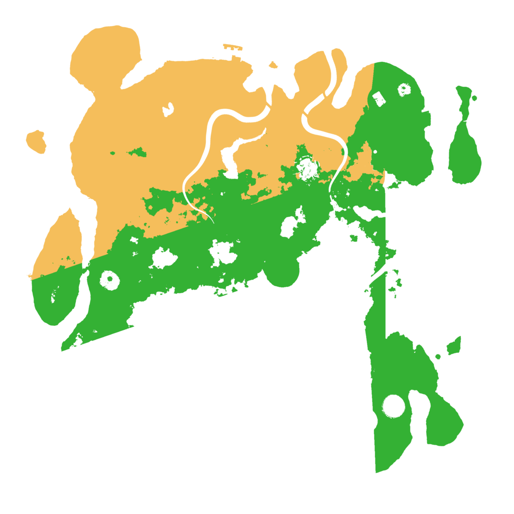 Biome Rust Map: Procedural Map, Size: 4000, Seed: 1037287097