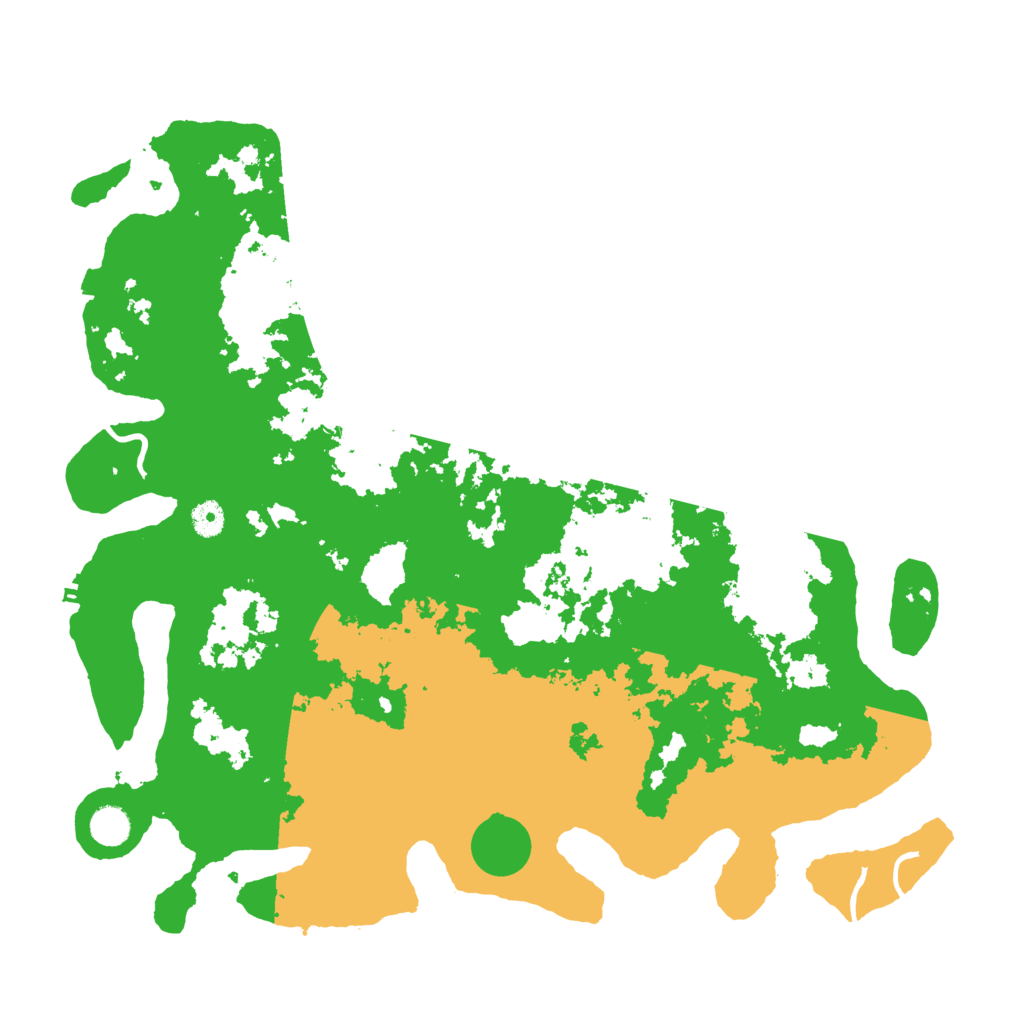 Biome Rust Map: Procedural Map, Size: 4500, Seed: 549681105