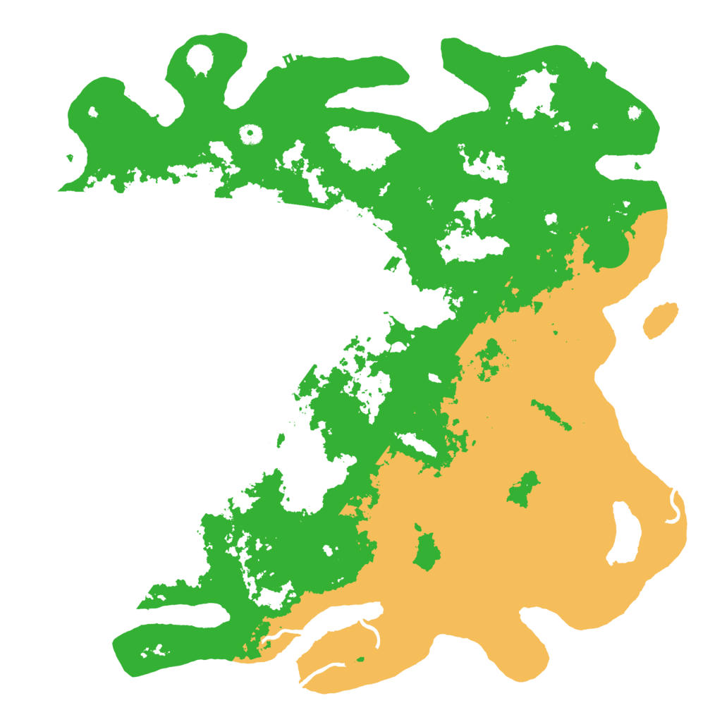 Biome Rust Map: Procedural Map, Size: 5000, Seed: 1009259112