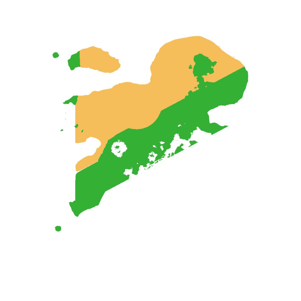 Biome Rust Map: Procedural Map, Size: 2000, Seed: 1357260725