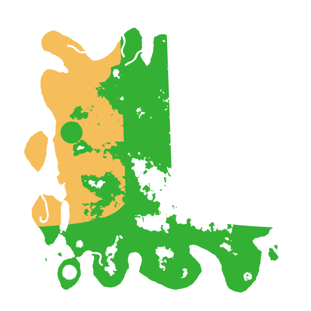 Biome Rust Map: Procedural Map, Size: 3750, Seed: 70810338