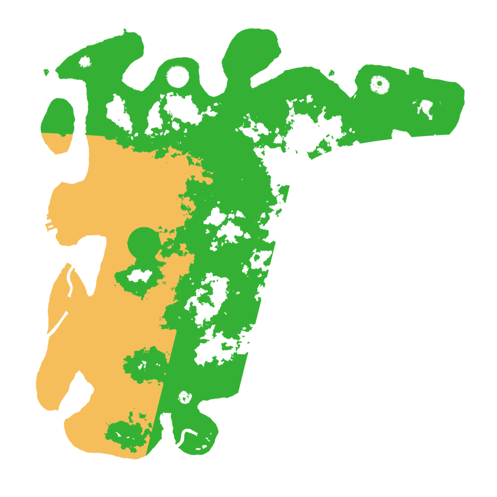 Biome Rust Map: Procedural Map, Size: 4000, Seed: 8787