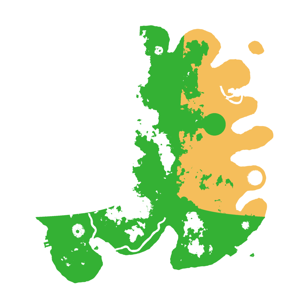 Biome Rust Map: Procedural Map, Size: 3500, Seed: 1947262843