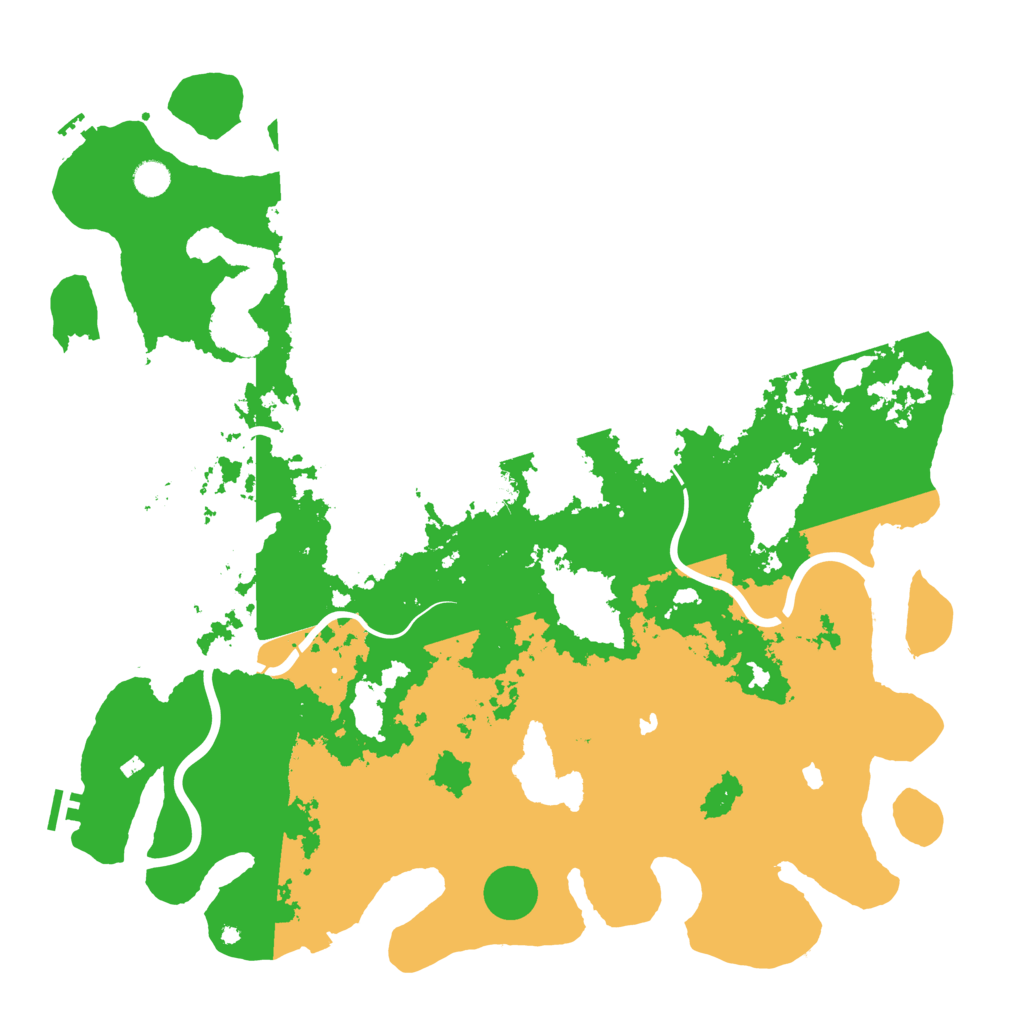 Biome Rust Map: Procedural Map, Size: 5000, Seed: 815