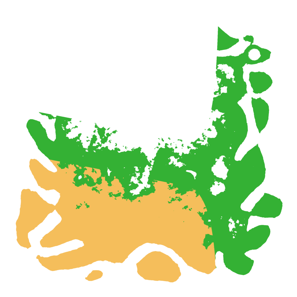 Biome Rust Map: Barren, Size: 4500, Seed: 150