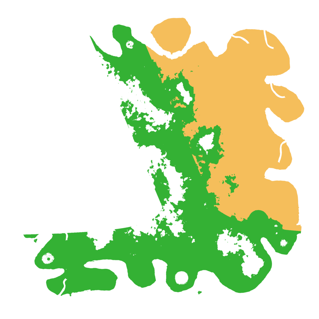 Biome Rust Map: Procedural Map, Size: 4300, Seed: 69433805