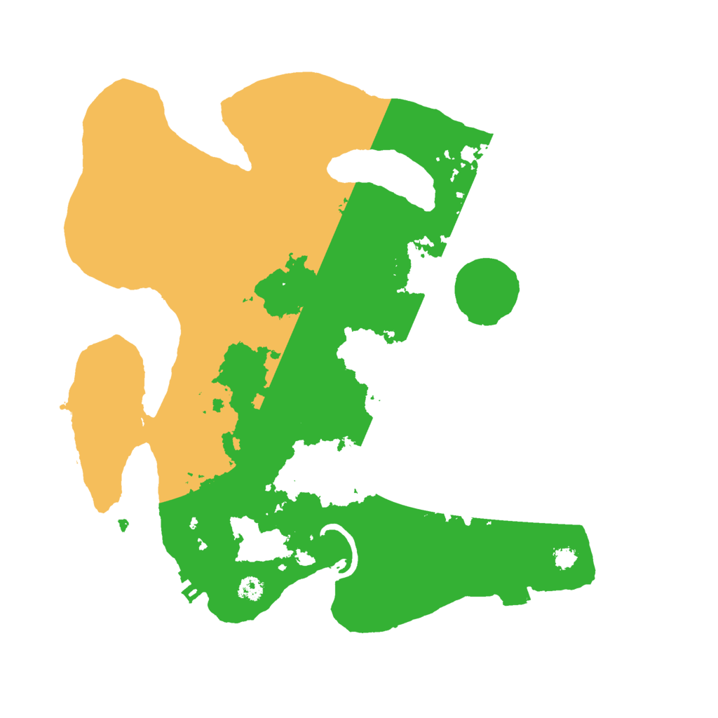 Biome Rust Map: Procedural Map, Size: 3000, Seed: 24106